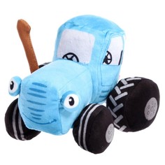 Мягкая музыкальная игрушка «Синий трактор», 18 см Мульти пульти