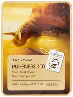 Маска для лица Tony Moly Pureness 100 Snail Mask Sheet 21 мл