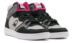 Кеды женские United Colors of Benetton ROD BTW227601 серые 37 EU