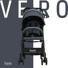 Прогулочная коляска Nuovita Vero Grigio scuro, Темно серый