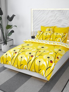 Комплект постельного белья Фланель "Одуванчик" 2-спальный с наволочками 50*70 TM Textile