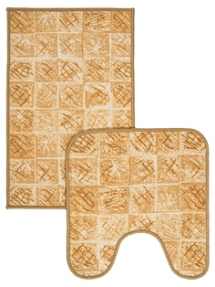 Комплект ковриков для ванной CLEOPATRA Нью Соса 50x80+57х60 /114274-58291