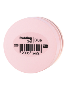 Гель Patrisa Nail с микроблеском Pudding Blue, 15 г