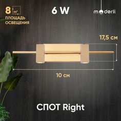 Светодиодный спот Moderli Right V5044-2WL