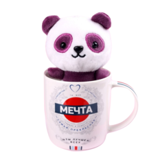 Набор «Мечта», игрушка в кружке, панда Milo