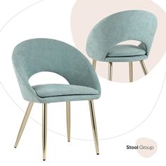 Стул NoBrand Кензи, мятный