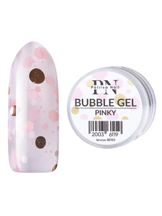 Гель для дизайна ногтей Patrisa Nail Bubble Pinky камифубуки, 5 г