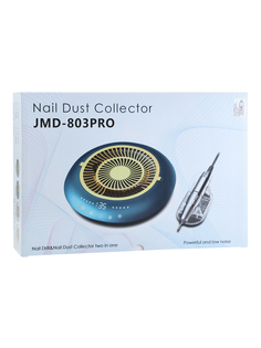Аппарат для маникюра+пылесос ICE NOVA Nail Drill&Nail Dust Collector 2в1 60Вт, розовый