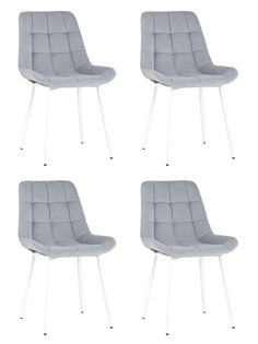 Стул Stool Group Флекс AV 405-N24-02(P) BOX, светло-серый/белый