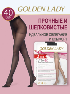 Комплект колготок Golden Lady VITA 40 nero 2