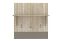 Вешалка Ида дуб санома/мокко 80 x 85 No Brand