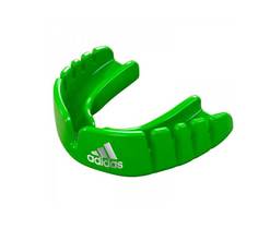 Капа одночелюстная Opro Snap-Fit Mouthguard зеленая размер Senior Adidas