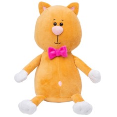 Мягкая игрушка Кот Томас рыжий с бантиком, 20 см 272/20/РК36 Kult of Toys