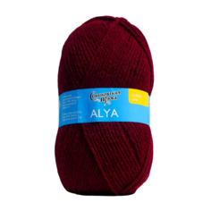 Пряжа Аля (Alya) 50% акрил50% шерсть 185м/100гр (бордо_new 13416)