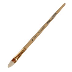 Кисть Щетина овальная Roubloff Сочиняй № 12 (длина волоса 14 мм), короткая ручка матовая