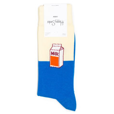 Носки унисекс Happy Socks Milk разноцветные 36-40