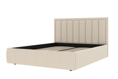 Интерьерная кровать Нью-2 1600 с ящиком бежевый No Brand