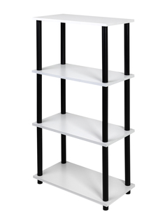 Этажерка деревянная ЛДСП GASTRORAG 1110/4 белый, 4 полки, 60х30х112.5