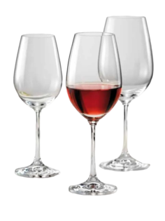 Бокалы Набор бокалов для вина 6шт 550мл Crystalex