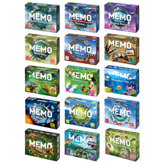 Настольные игры Нескучные Игры Все выпущенные игры Мемо, 15 наборов для всей семьи