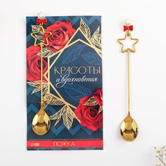Ложка с подвесом "Красоты и вдохновения", 2,7 х 14, 8 см Семейные традиции