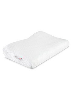 Анатомическая подушка Sleepix Нарито Орто белый 54x33x6
