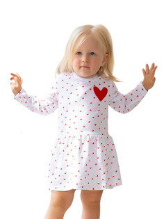 Платье детское КотМарКот 2000431, белый, 92