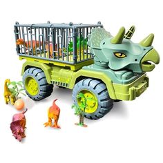 Игровой набор Диномобиль Диновоз Трицерапторс 3686-10A