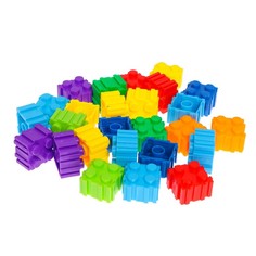 Конструктор обучающий «Забавные пазлы» No Brand