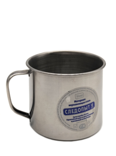 6шт Кружка "Следопыт" нерж. d 10 см, 500 мл No Brand