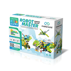 Конструктор Makerzoid Robot Master Standard Электронный программируемый робот, 00-00214425