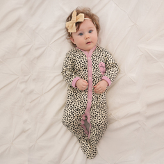 Комбинезон детский КотМарКот LEOPARDIC, белый, 80