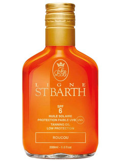 Масло помадного дерева SPF6 Ligne St Barth для красивого загара