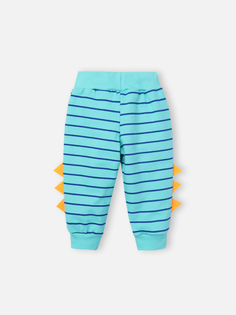 брюки детские КотМарКот T-REX, зеленый, 74