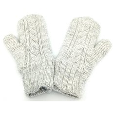 Варежки женские Ferz Пурга, светло-серый