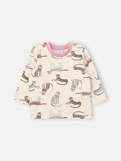 Джемпер детский КотМарКот LEOPARDIC, белый, 98