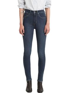 Джинсы женские Levis 721 High Rise Skinny Jeans синие 42 Levis®