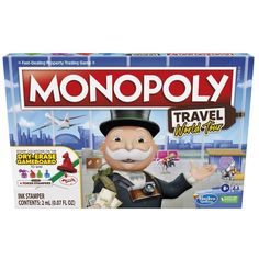 Настольная игра Hasbro Монополия Путешествие вокруг света, F4007121