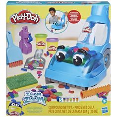 Игровой набор с пластилином Play-Doh Hasbro Пылесос и набор для уборки, F36425L0