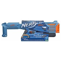 Бластер NERF Hasbro Элит 2.0 Tetrad QS 4, синий, F5025ES0