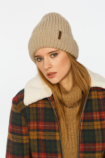 Шапка Marhatter MWH11663/2 женская, 029, бежевый, 56-58, 2