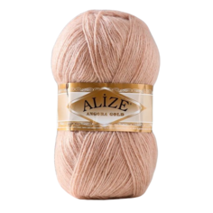 Пряжа "Angora Gold" 20% шерсть, 80% акрил 550м/100гр (757) Alize
