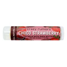 Бальзам для губ Crazy Rumors Choco Strawberry lip Balm, 4,25 г