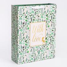 Подарочный пакет ламинированный вертикальный With Love, Disney, 31х40х11 см