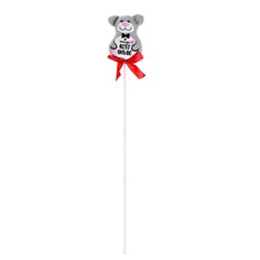 Мягкая игрушка на палочке «Тому, кого люблю», котик на палочке, 42 см. Milo