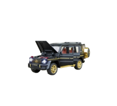 Машинка Panawealth Гелендваген Гелик Mercedes-Benz металлическая черная 1:32, 2088