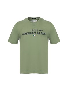 Футболка мужская Aeronautica Militare TS2099J584 зеленая 50 RU