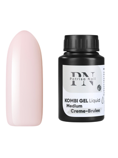 Гель для моделирования ногтей Patrisa Nail Kombi Gel Liquid Medium молочный, 30 мл