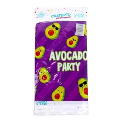 Скатерть "Avocado party" 137*180см Страна Карнавалия