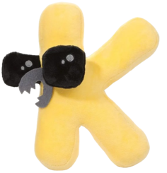 Мягкая игрушка Panawealth Алфавит Лор Alphabet lore буква K